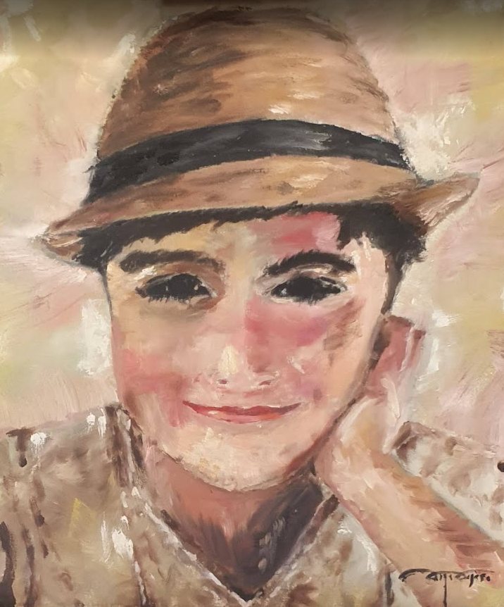 Marcos, óleo de Diego Casero